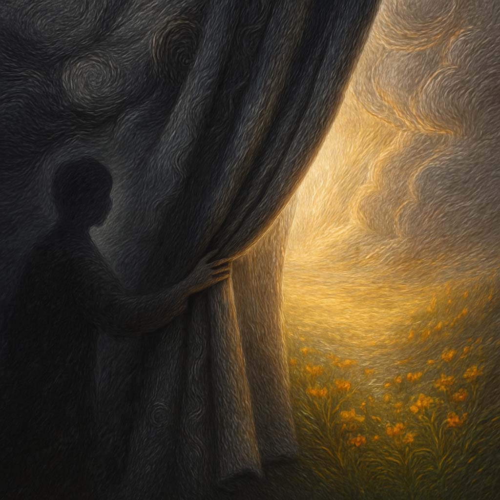 Curtain of Despair leading to hopelessness and suicidality
